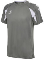 HUMMEL hmlCORE 2.0 JERSEY S/S KIDS WHITE/BLACK 128