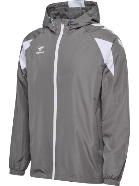 HUMMEL hmlCORE 2.0 ALL-WEATHER JACKET KIDS BLACK/WHITE 128