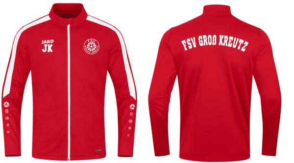 FSV Groß Kreuz Polyesterjacke Power rot 3XL