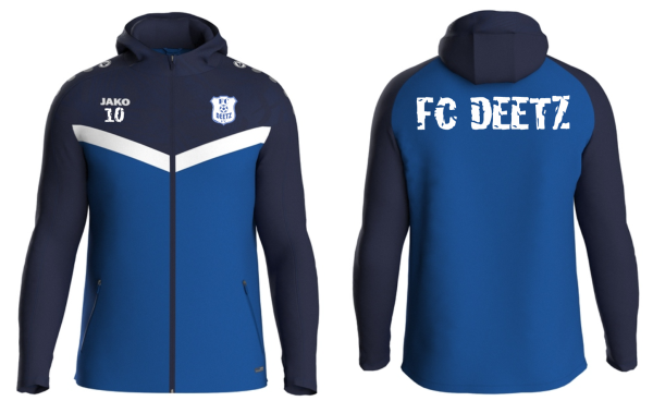 FC Deetz Kapuzenjacke Iconic royal 128