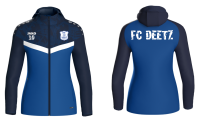 FC Deetz Kapuzenjacke Iconic Damen royal 38
