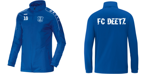 FC Deetz Allwetterjacke Team 2.0 royal 152