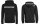 Doppelhousehälfte Hoody V1 black