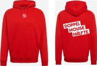 Doppelhousehälfte Hoody V2 red