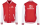Doppelhousehälfte College Jacke  red