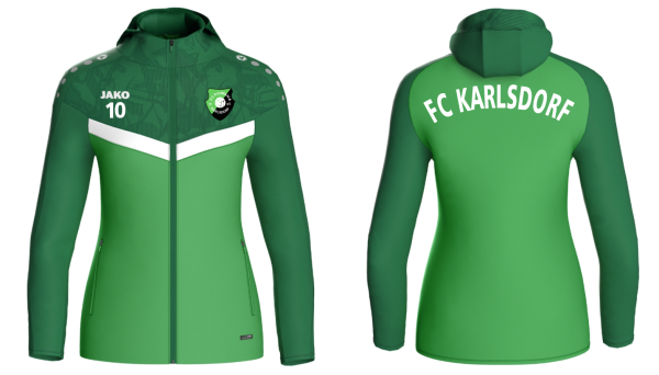 FC Karlsdorf Damen  Kapuzenjacke Iconic