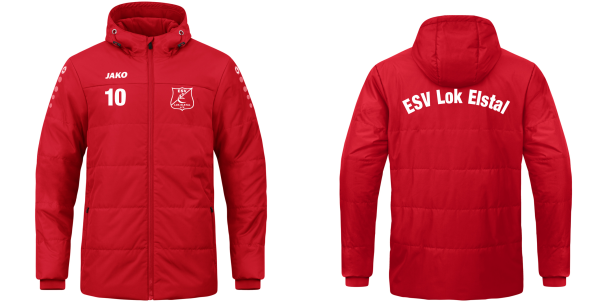 ESV Lok Elstal Coachjacke Team mit Kapuze