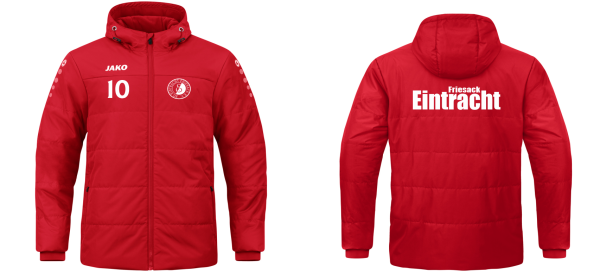 SG Eintracht Friesack Coachjacke Team mit Kapuze
