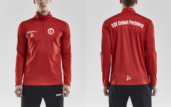 SSV E. Perleberg  Progress Halfzip LS Tee M