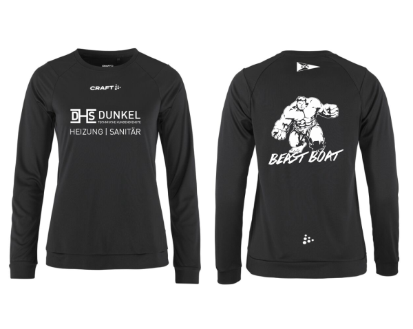Beastboat Rush 2.0 LS Tee Damen- L- Black -