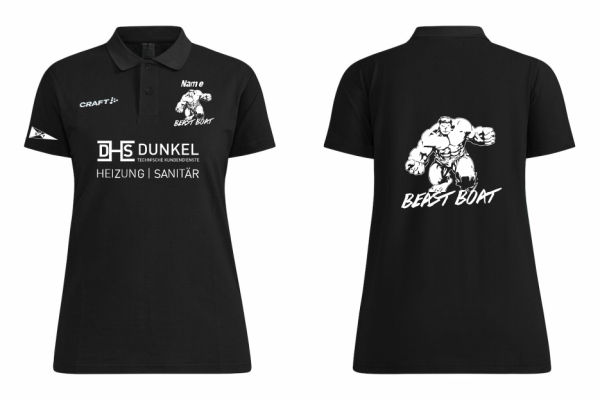 BEASTBOAT Progress 2.0 Polo Women-Black-M-
