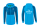 Zeppelin GS Six Wings Trainingsjacke mit Kapuze Damen-36- curacao/mykonos -