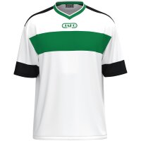 Jako Trikot Club 92 KA weiß/sportgrün/schwarz XXL
