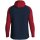 Jako Kapuzenjacke Iconic  marine/chili rot 140