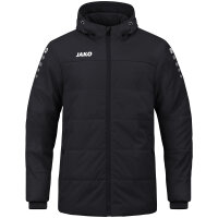 Jako Coachjacke Team mit Kapuze schwarz 140