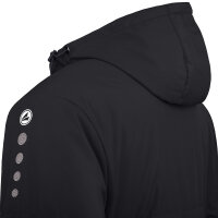 Jako Coachjacke Team mit Kapuze schwarz 140