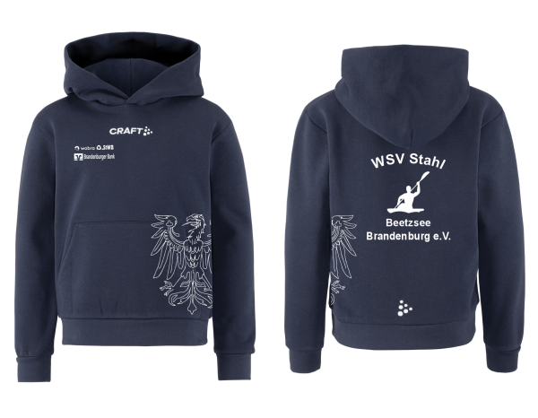 WSV Stahl Brb Community 2.0 Logo Hoodie M Navy L