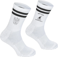 WSV Stahl Brb Tennis Socks white/black 42/46