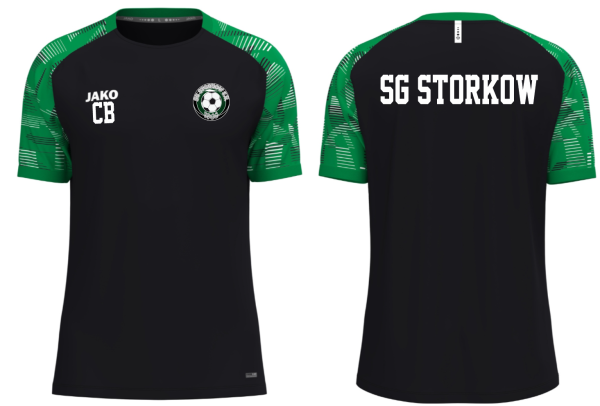 SG Storkow T-Shirt Sonic schwarz/grün 140