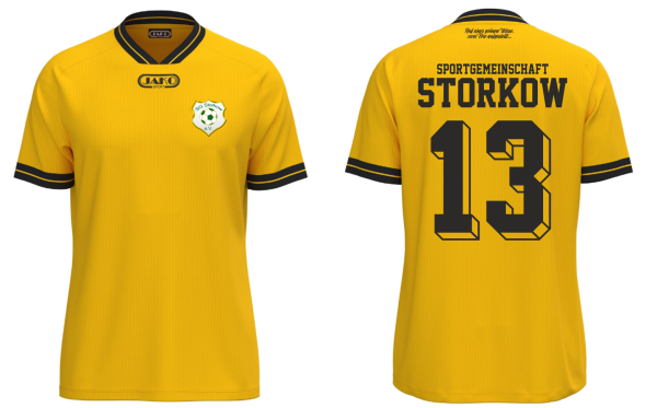 SG Storkow Trikot Retro KA gelb L