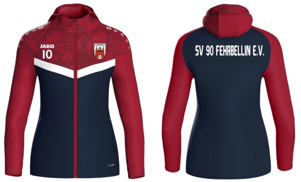 SV 90 Fehrbellin Kapuzenjacke Iconic Damen