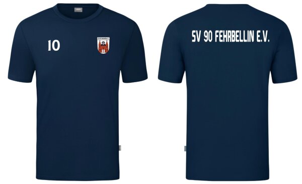 SV 90 Fehrbellin T-Shirt Organic  marine 3XL
