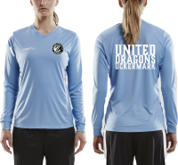United Dragons Squad Go Jersey Solid Ls Damen