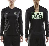 United Dragons Squad Go Jersey Solid Ls Damen