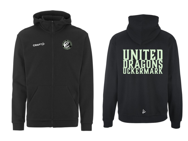 United Dragons Community 2.0 Logo Fz Hoodie