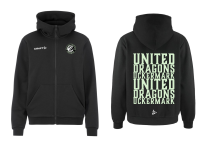 United Dragons Community 2.0 Logo Fz Hoodie Damen