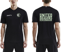 United Dragons Squad Go Jersey Solid Black M