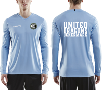 United Dragons Squad Go Jersey Solid Ls Mff Blue L