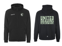 United Dragons Community 2.0 Logo Fz Hoodie Black M