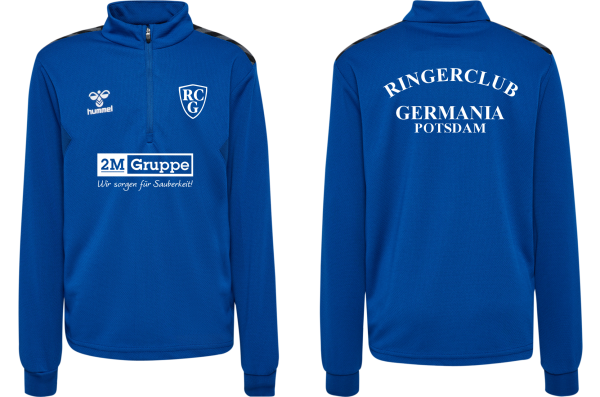 RC Germania Potsdam hmlAUTHENTIC HALF ZIP SWEAT