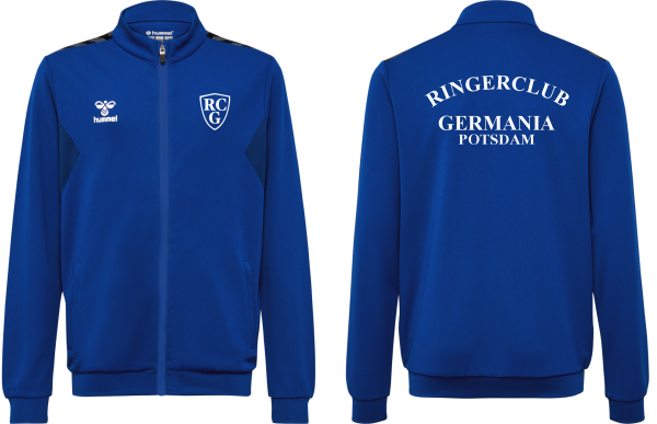 RC Germania Potsdam hmlAUTHENTIC PL ZIP JACKET KIDS TRUE BLUE 128