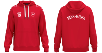 Nennhausen Kapuzensweat One Cotton rot 164