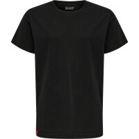 HUMMEL hmlRED BASIC T-SHIRT S/S KIDS BLACK 140