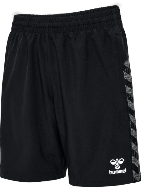 HUMMEL hmlAUTHENTIC WOVEN SHORTS KIDS BLACK 140
