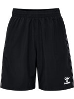 HUMMEL hmlAUTHENTIC WOVEN SHORTS KIDS BLACK 140