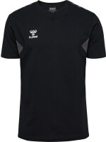 HUMMEL hmlAUTHENTIC CO T-SHIRT S/S BLACK 2XL