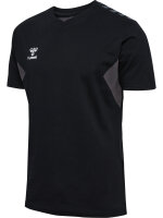 HUMMEL hmlAUTHENTIC CO T-SHIRT S/S BLACK S