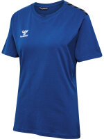 HUMMEL hmlAUTHENTIC CO T-SHIRT S/S WOMAN TRUE BLUE L