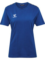 HUMMEL hmlAUTHENTIC CO T-SHIRT S/S WOMAN TRUE BLUE L