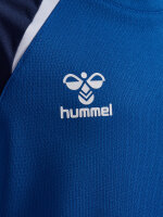 HUMMEL hmlLEAD 2.0 CREW SWEAT KIDS TRUE BLUE/MARINE 164